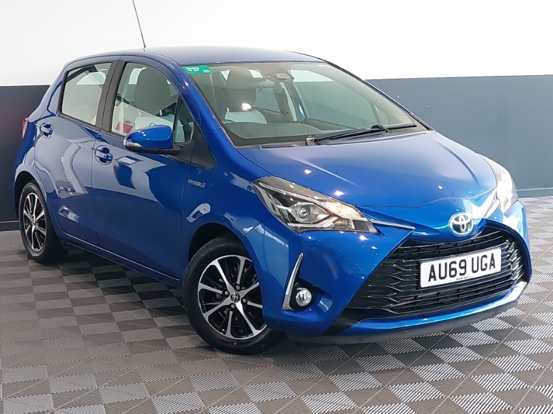 Toyota Yaris 1.5 Hybrid Icon Tech Cvt Blue