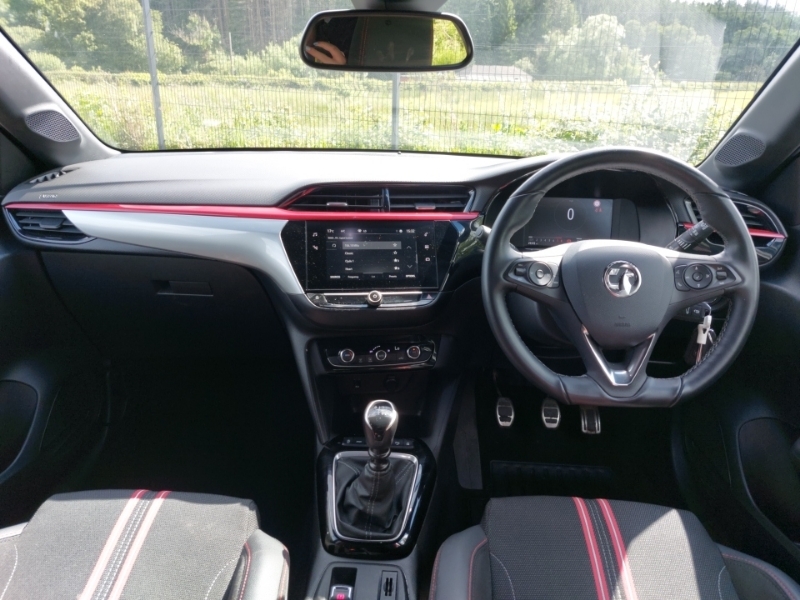 Vauxhall Corsa 1.2 Turbo Gs Line SD72BWK Black #3