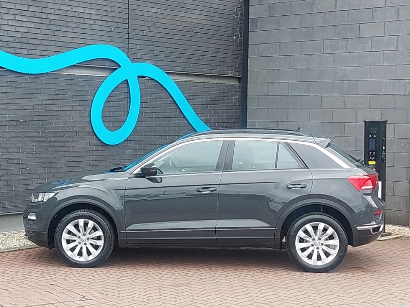 Volkswagen T-Roc 1.0 Tsi Se Grey #4
