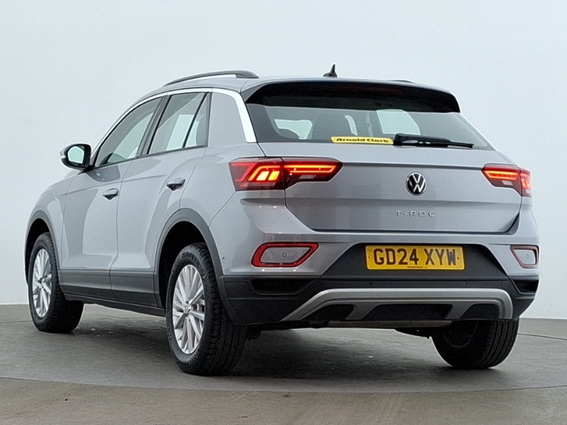 Volkswagen T-Roc 1.5 Tsi Life Dsg Silver #2
