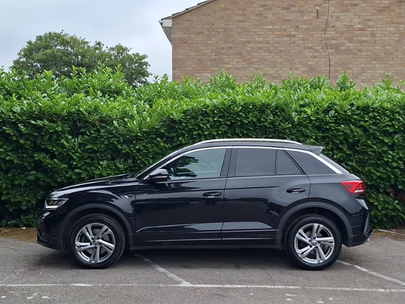 Volkswagen T-Roc 2.0 Tsi 4Motion R-line Dsg DG72OHU Black #4