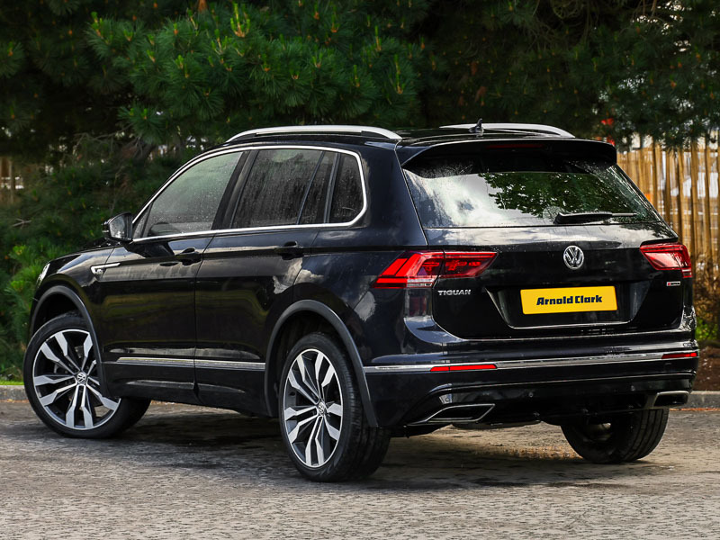 Volkswagen Tiguan 2.0 Bitdi 240 4Motion R-line Tech Dsg DSZ9045 Black #2