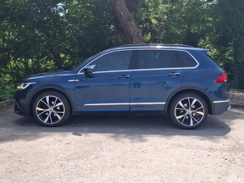 Volkswagen Tiguan 2.0 Tdi R-line Dsg GU21DPN Blue #4