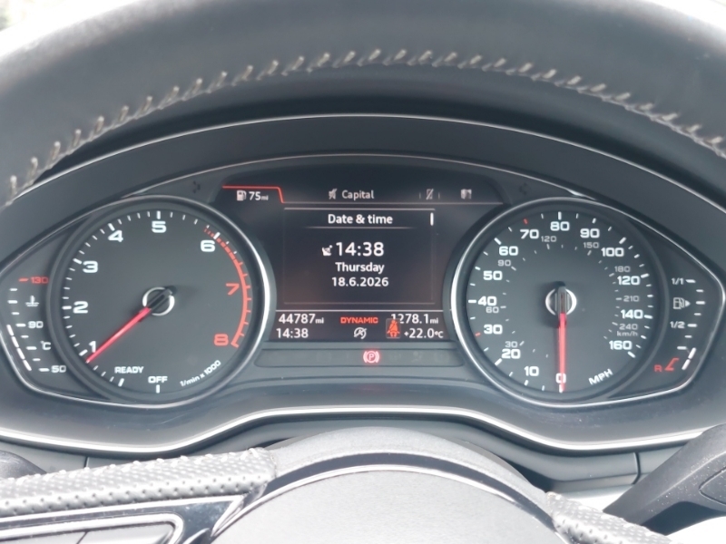 Audi A5 40 Tdi Quattro Black Edition S Tronic Blue #15