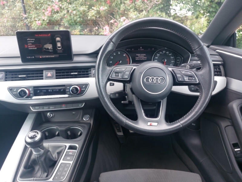 Audi A5 40 Tdi Quattro Black Edition S Tronic Blue #8
