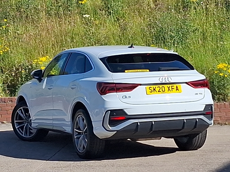 Audi Q3 35 Tdi S Line S Tronic SK20XFA White #2
