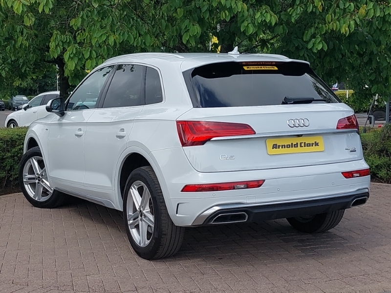 Audi Q5 40 Tdi Quattro S Line S Tronic White #2