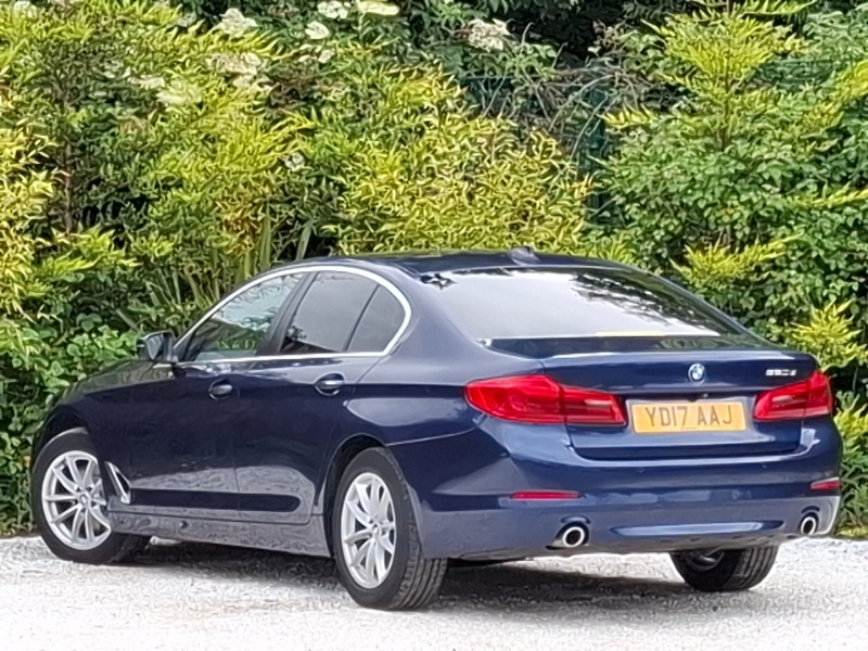BMW 5 Series 520D Se Blue #2