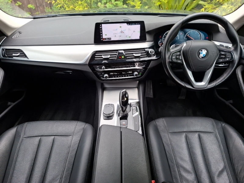 BMW 5 Series 520D Se Blue #3