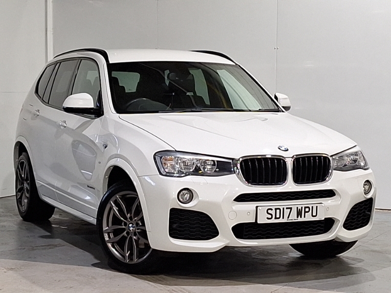 BMW X3 Xdrive20d M Sport Step White