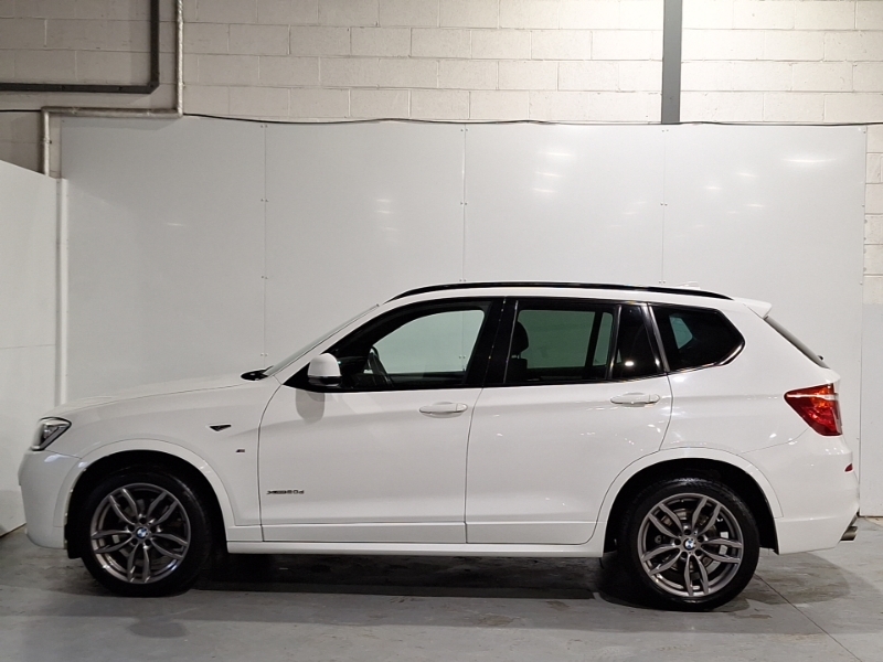 BMW X3 Xdrive20d M Sport Step White #4
