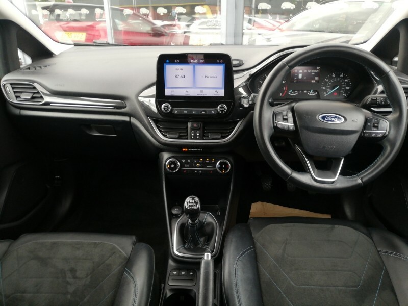 Ford Fiesta 1.0 Ecoboost St-line Blue #3
