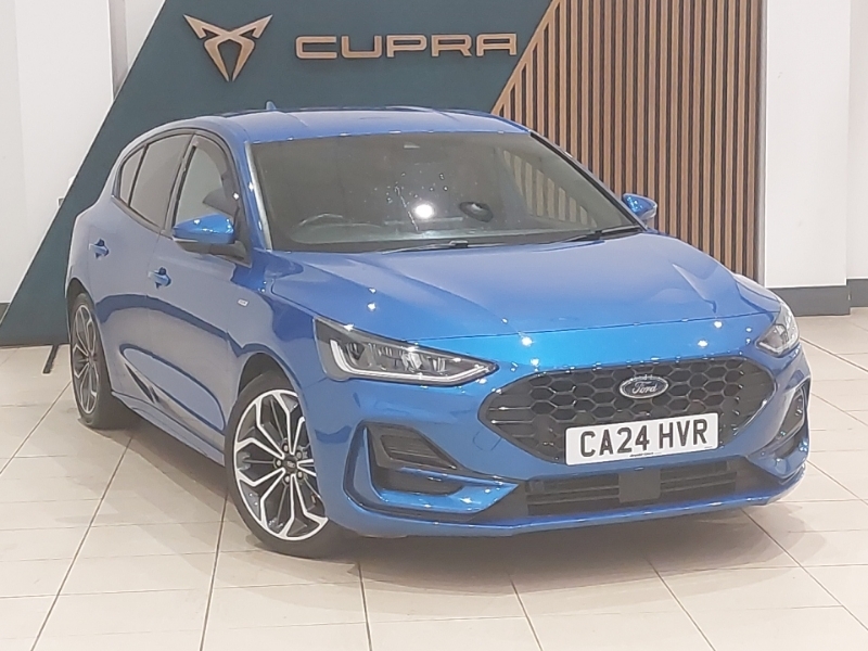 Ford Focus 1.0 Ecoboost Hybrid Mhev St-line X Blue