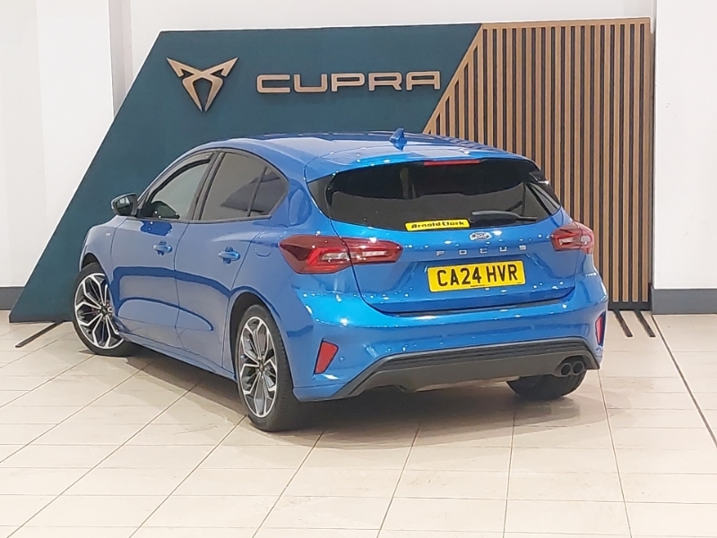 Ford Focus 1.0 Ecoboost Hybrid Mhev St-line X Blue #2