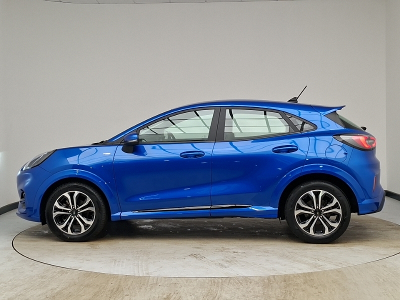 Ford Puma 1.0 Ecoboost Hybrid Mhev 155 St-line CU23LBV Blue #4