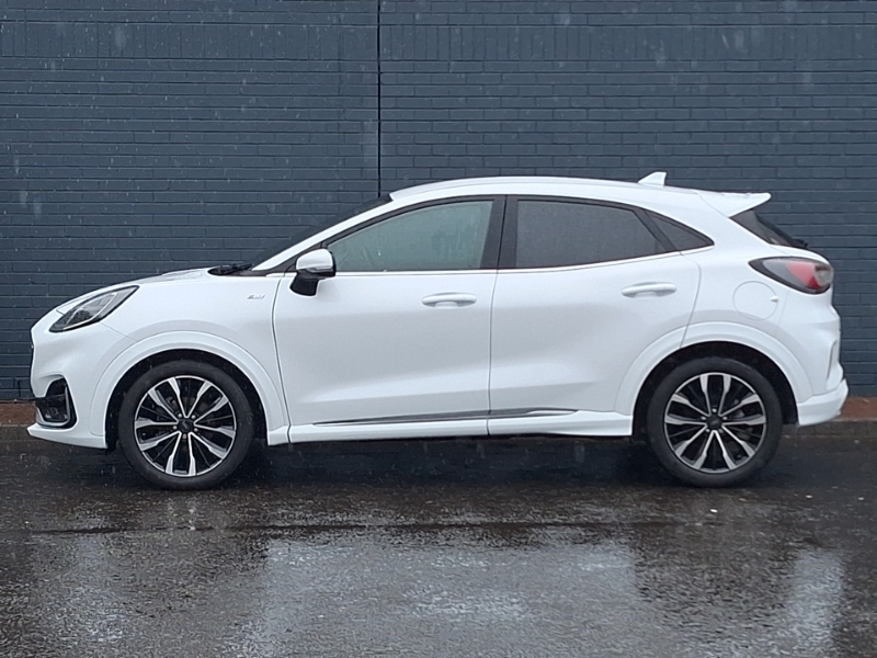 Ford Puma 1.0 Ecoboost Hybrid Mhev 155 St-line Vignale MJ23WVC White #4