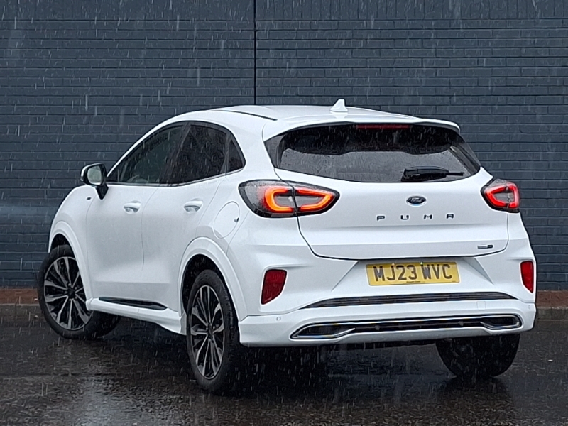 Ford Puma 1.0 Ecoboost Hybrid Mhev 155 St-line Vignale MJ23WVC White #2