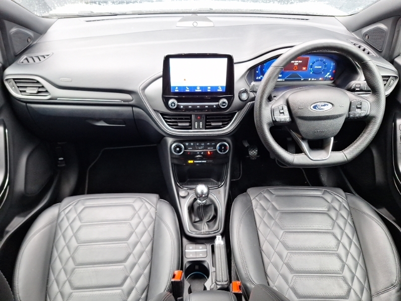 Ford Puma 1.0 Ecoboost Hybrid Mhev 155 St-line Vignale MJ23WVC White #3