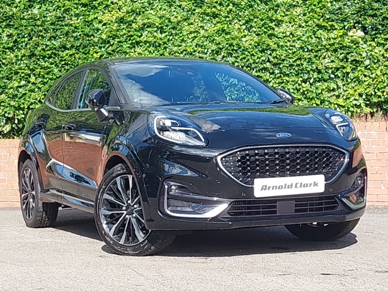 Ford Puma 1.0 Ecoboost Hybr Mhev 155 St-line Vignale Dct Black
