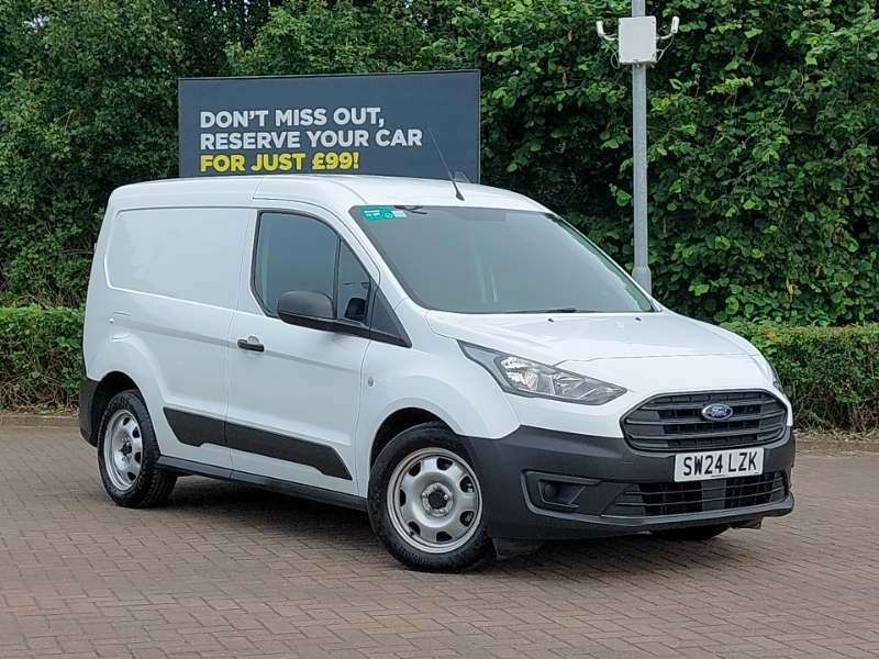 Ford Transit Connect 1.5 Ecoblue 75Ps Leader Van White