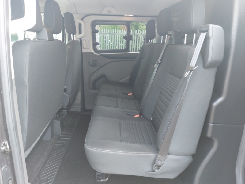 Ford Transit Custom 2.0 Ecoblue 130Ps Low Roof Dcab Limited Van Grey #6