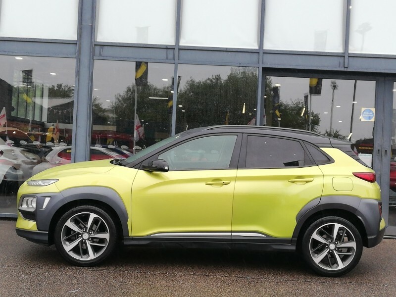 Hyundai Kona 1.0T Gdi Blue Drive Premium Yellow #4