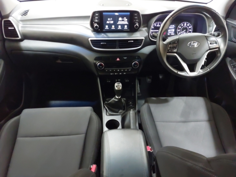 Hyundai Tucson Crdi Se Nav Blue White #3