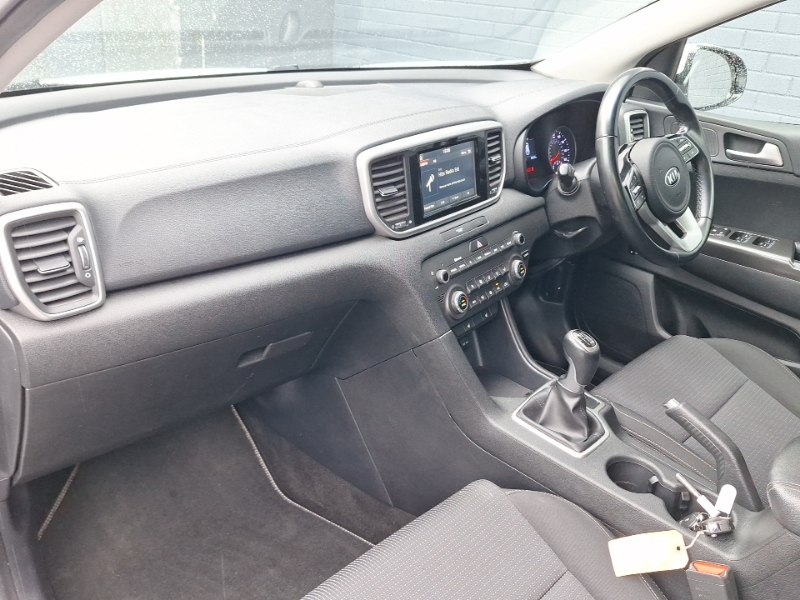Kia Sportage 1.6 Gdi Isg 2 SO19EUJ White #5