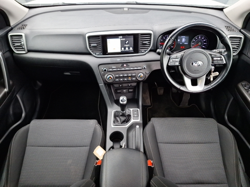 Kia Sportage 1.6 Gdi Isg 2 SO19EUJ White #3