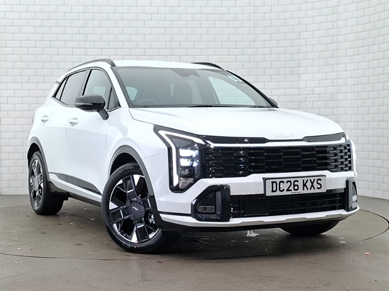 Kia Sportage 1.6T Gdi Hev Gt-line White