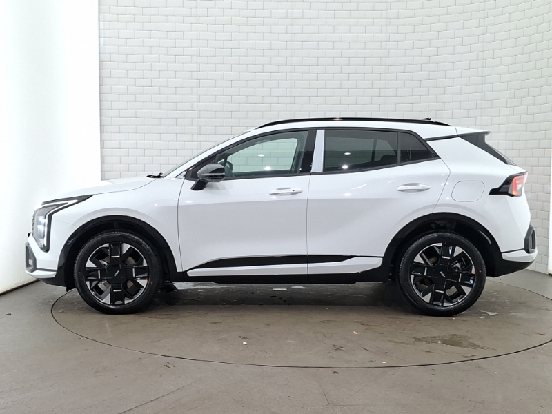 Kia Sportage 1.6T Gdi Hev Gt-line White #4