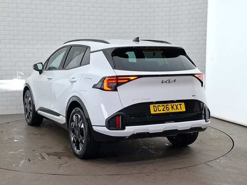 Kia Sportage 1.6T Gdi Hev Gt-line White #2
