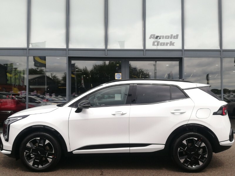 Kia Sportage 1.6T Gdi Hev Gt-line White #4