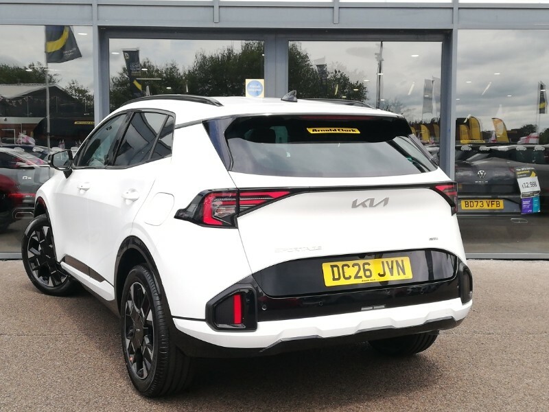 Kia Sportage 1.6T Gdi Hev Gt-line White #2