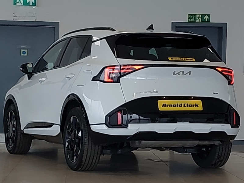 Kia Sportage 1.6T Gdi Hev Gt-line White #2