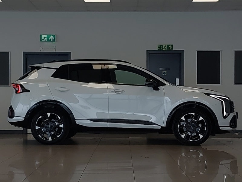Kia Sportage 1.6T Gdi Hev Gt-line White #3