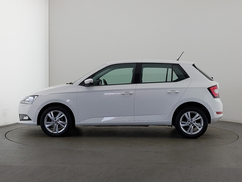Skoda Fabia 1.0 Mpi Se White #4