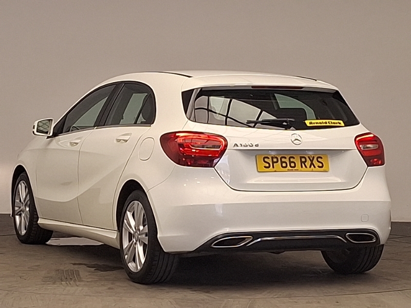 Mercedes-Benz A Class A180d Sport White #2