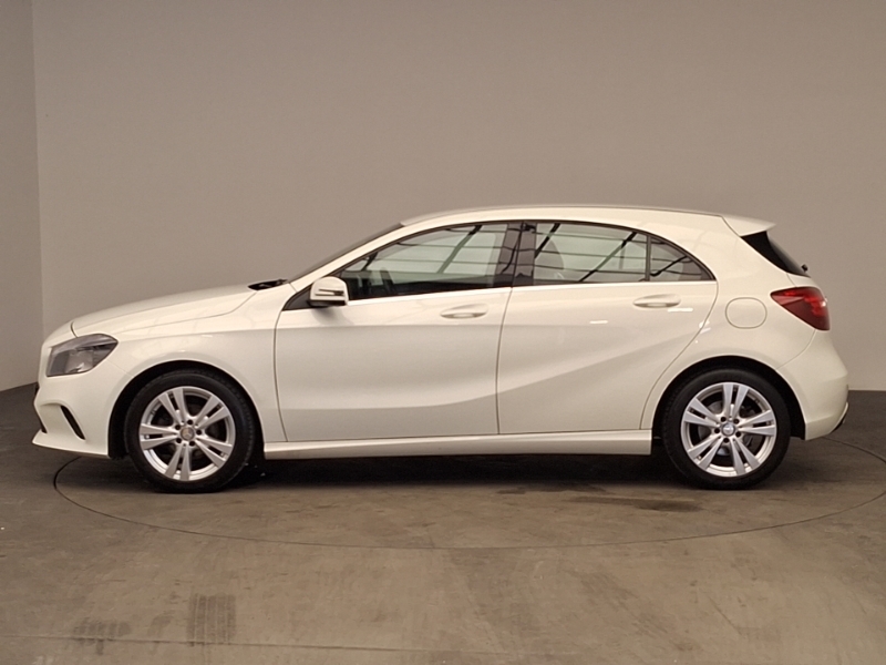 Mercedes-Benz A Class A180d Sport White #4