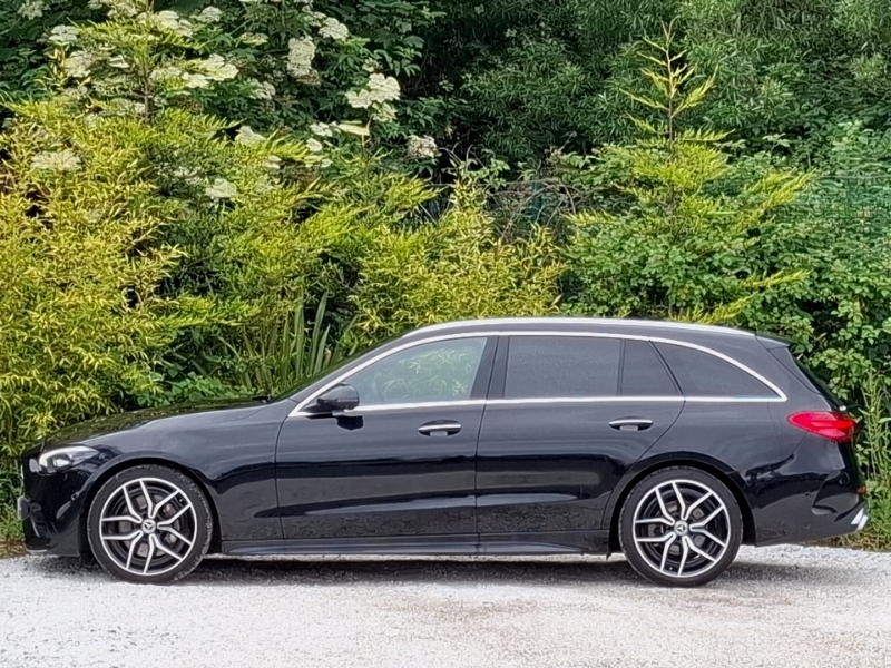Mercedes-Benz C Class C200 Amg Line Premium 9G-tronic Black #4