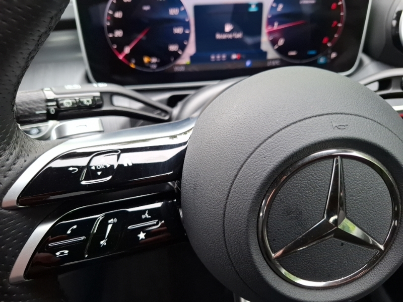 Mercedes-Benz C Class C200h 1.5 Mhev Amg Line OU75MZG Black #12