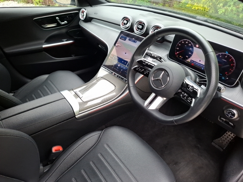 Mercedes-Benz C Class C200h 1.5 Mhev Amg Line OU75MZG Black #16