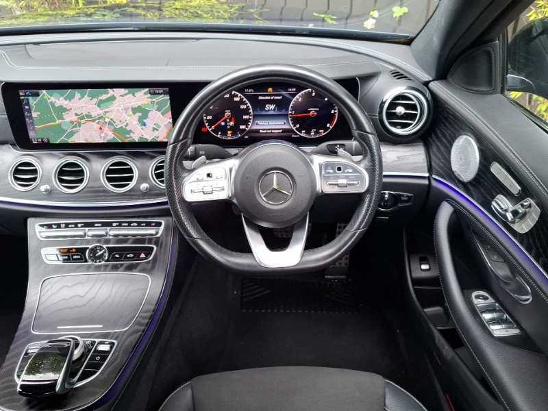 Mercedes-Benz E Class E220d Amg Line Night Edition Prem 9G-tronic Black #8