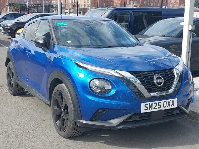 Nissan Juke 1.0 Dig-t Tekna Dct Blue