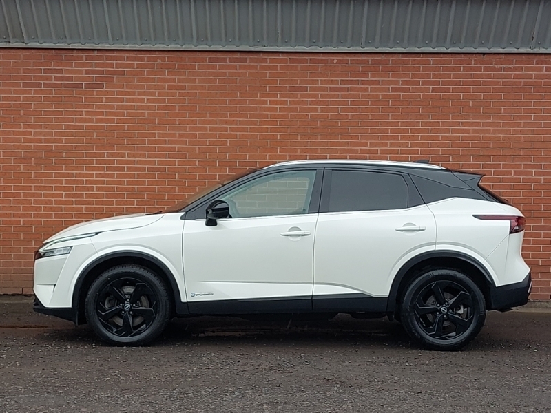 Nissan Qashqai 1.5 E-power Kuro Edition Tech Assist DS73KUV White #4