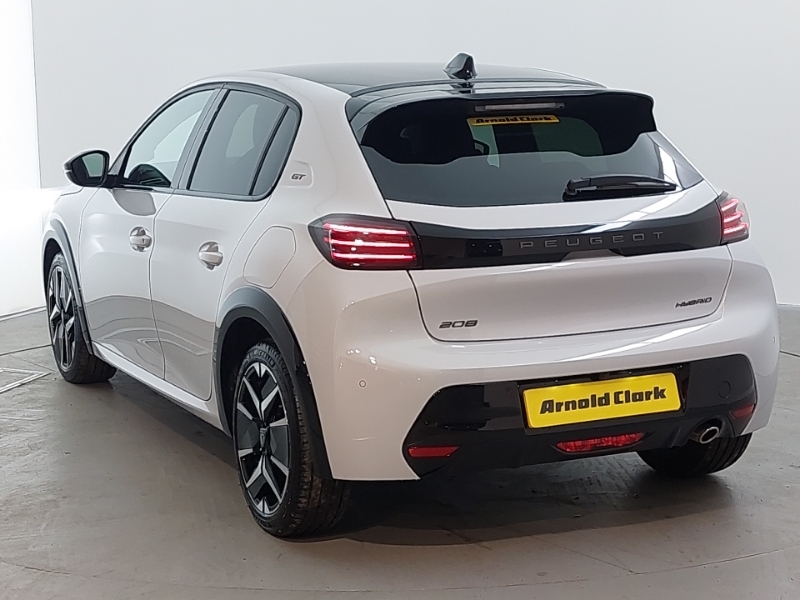 Peugeot 208 1.2 Hybrid 110 Gt E-dsc6 White #2