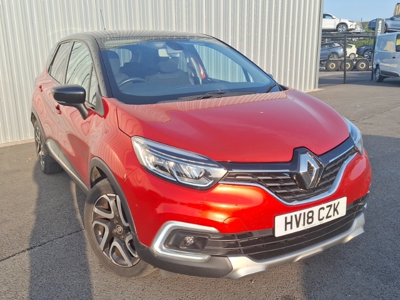 Renault Captur 1.5 Dci 90 Dynamique S Nav HV18CZK Red