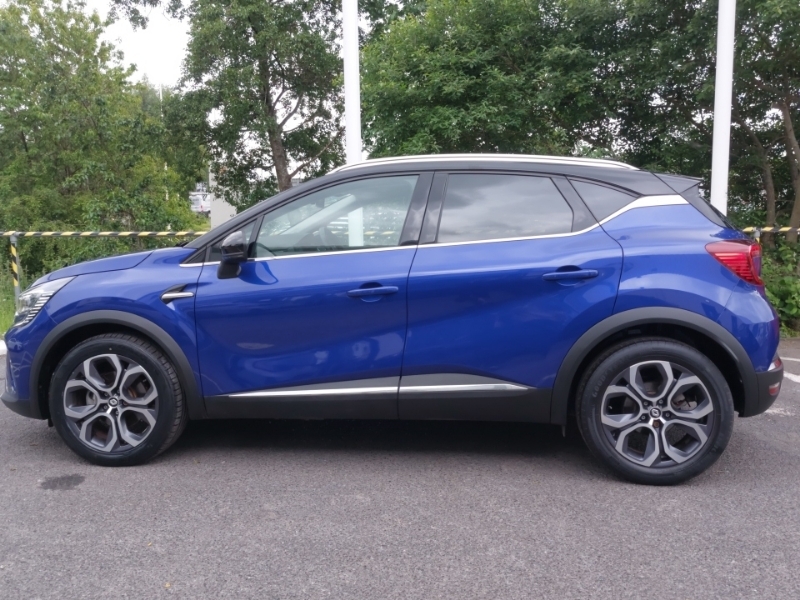 Renault Captur 1.6 E-tech Full Hybrid 145 Techno MD23FXO Blue #4