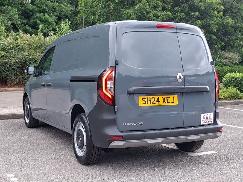Renault Kangoo Ll21 Blue Dci 95 Advance Van Grey #2