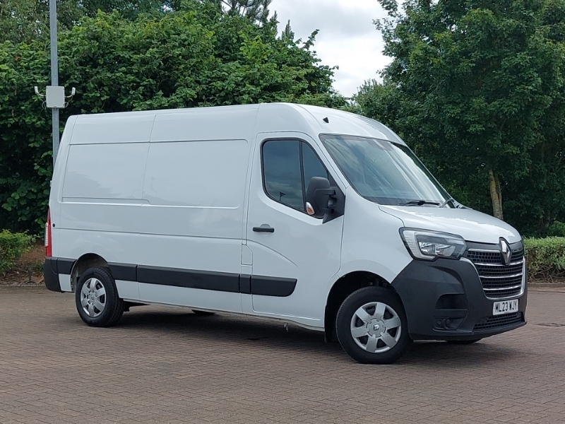 Renault Master Mm35dci 135 Business Medium Roof Van White #6